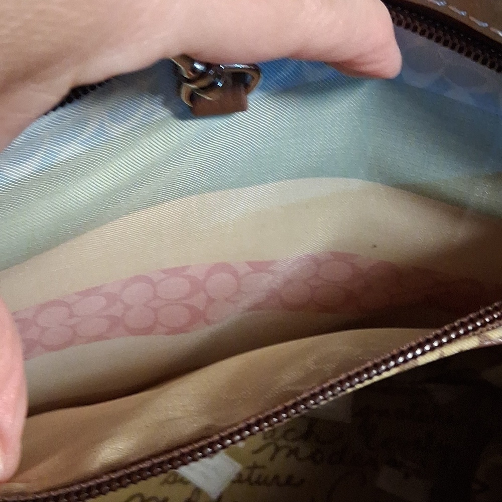 Fashion Monogram Handbag Two Strap Purse With Matching Rfid - Picture 7 of 16